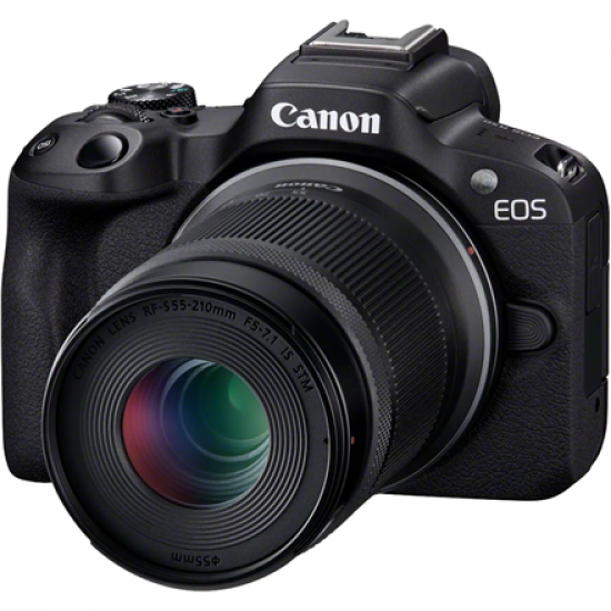 Canon | EOS R50 + RF-S 18-45mm F4.5-6.3 IS STM + RF-S 55-210mm F5-7.1 IS STM (SIP) | Megapixel 24.2 MP | Image stabilizer | ISO sensitivity (max) 32000 | Display diagonal 2.95 