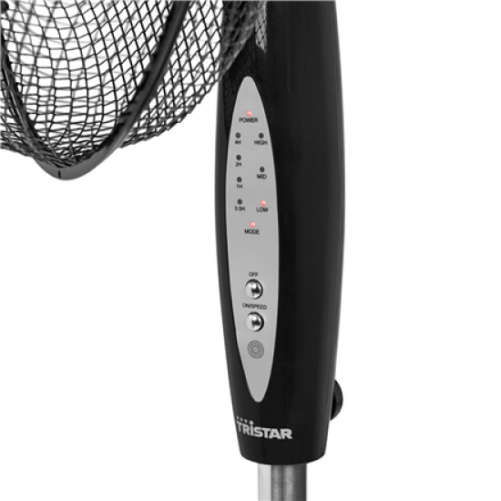 Tristar | Fan | VE-5899 | Stand Fan | Black | Diameter 40 cm | Number of speeds 3 | Oscillation | 45 W | Remote control