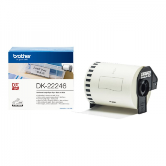 Brother DK 22246 White High quality 30.48 m