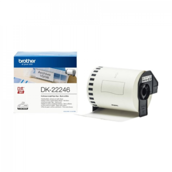 Brother DK 22246 White High quality 30.48 m