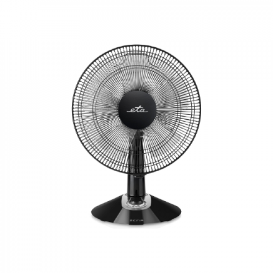 ETA | Zefir ETA160790010 | Table Fan | 45 W | Diameter 30 cm | Number of speeds 3 | Oscillation | Black