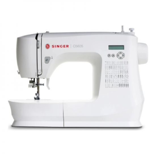 Singer C5605 Sewing Machine, White Singer