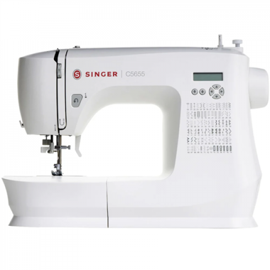 Singer C5655 Sewing Machine, White Singer