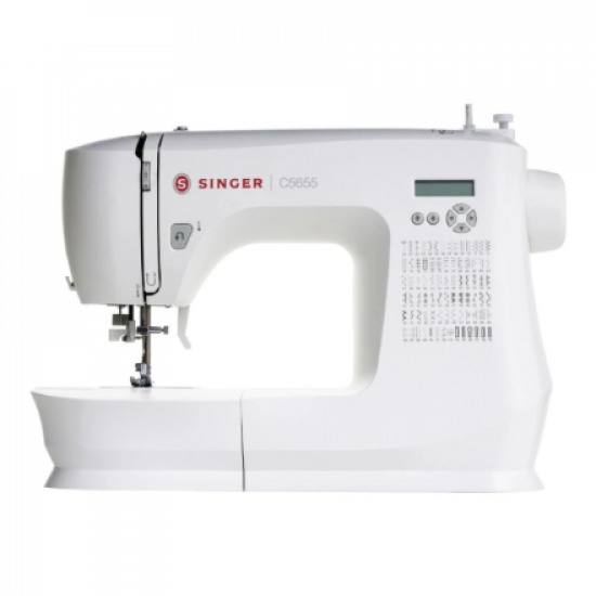 Singer C5655 Sewing Machine, White Singer
