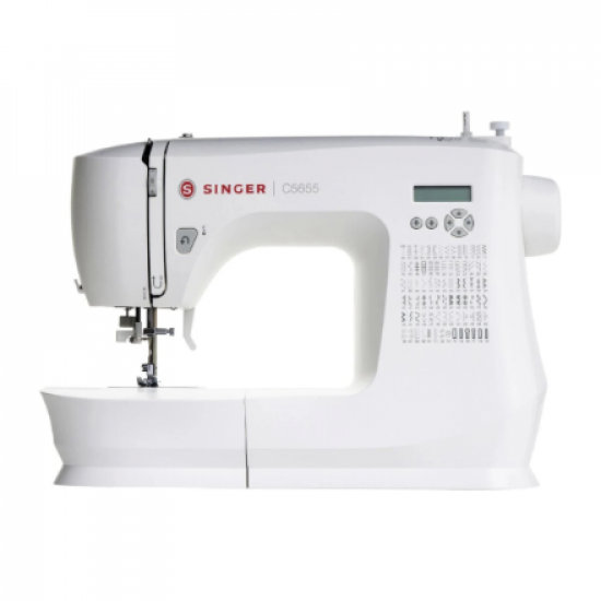 Singer C5655 Sewing Machine, White Singer