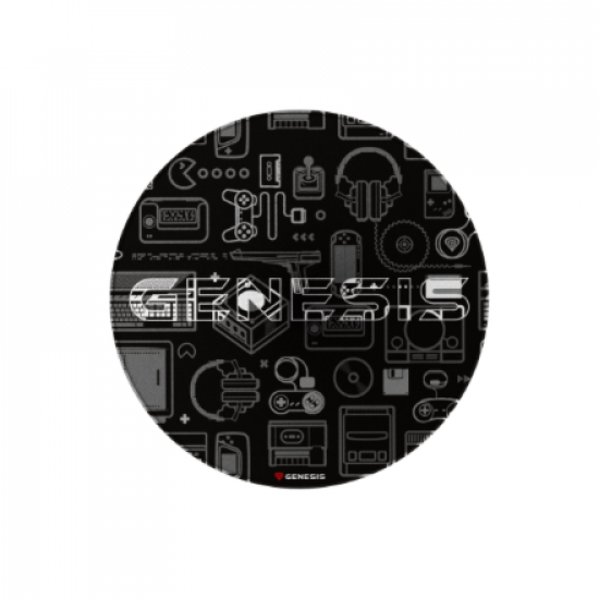 Genesis Protective Floor Mat Tellur 300 Round Gear Polyester | Floor Mat | Multicolor