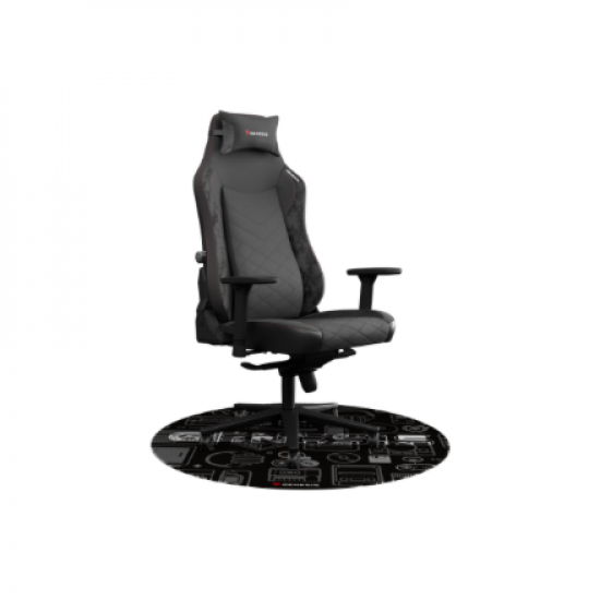 Genesis Protective Floor Mat Tellur 300 Round Gear Polyester | Floor Mat | Multicolor