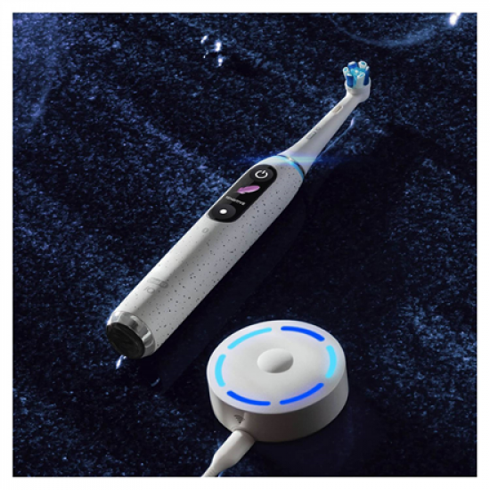 Oral-B | Electric Toothbrush | iO10 Series | Rechargeable | For adults | Number of brush heads included 1 | Number of teeth brushing modes 7 | Stardust White