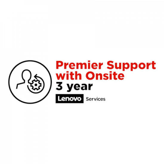 Lenovo | Warranty | 3Y Premier Support upgrade from 1Y Premier Support | 3 year(s)