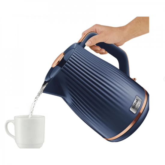 TEFAL Kettle | KO251430 | Electric | 2400 W | 1.7 L | Plastic | 360° rotational base | Blue
