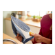 Philips Steam Iron | DST7020/20 | Steam Iron | 2800 W | Water tank capacity 300 ml | Continuous steam 50 g/min | Steam boost performance 250 g/min | Blue