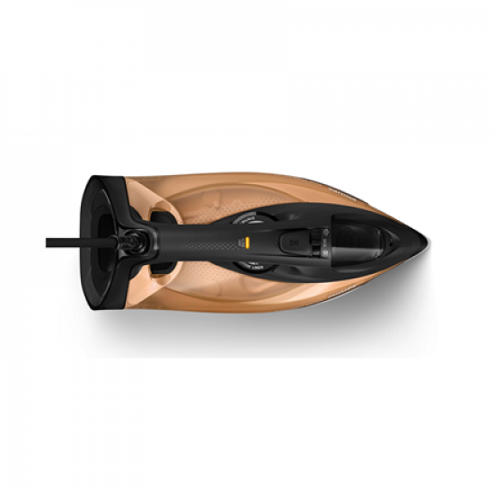 Philips DST7040/80 7000 series | Steam Iron | 2800 W | Water tank capacity 300 ml | Continuous steam 50 g/min | Steam boost performance 250 g/min | Black/Gold