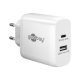 Goobay | USB-C PD Dual Fast Charger (45 W) | 65412 | N/A