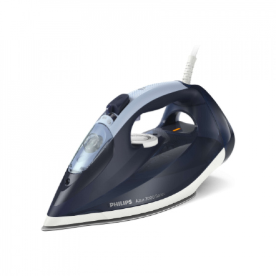 Philips | DST7030/20 | Steam Iron | 2800 W | Water tank capacity 300 ml | Continuous steam 50 g/min | Steam boost performance 250 g/min | Dark Blue