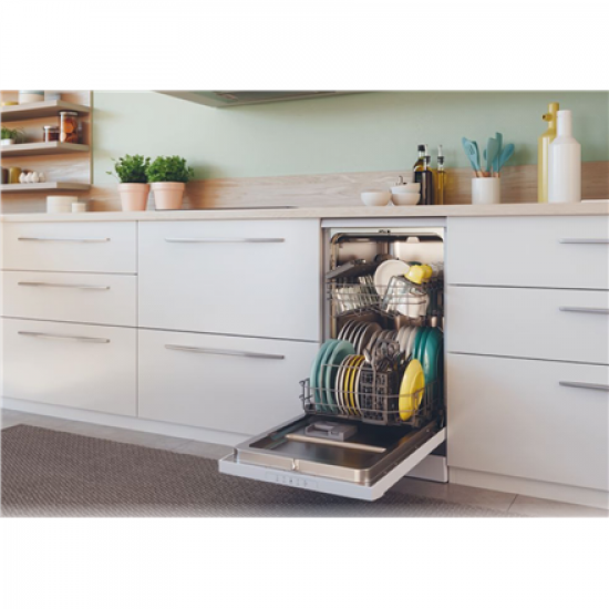 Dishwasher | CDPH 2L1049W-01 | Free standing | Width 45 cm | Number of place settings 10 | Number of programs 5 | Energy efficiency class E | White