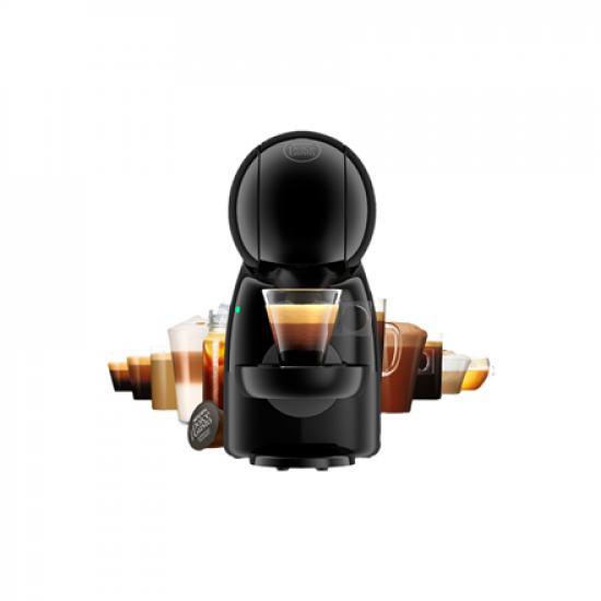 Delonghi | Coffee Maker | EDG110.AB Piccolo XS | Pump pressure 15 bar | Capsule | Black | 1400 W