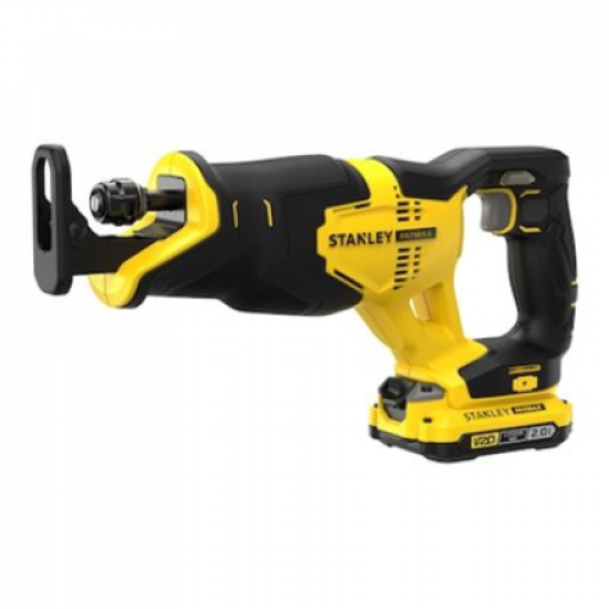 Stanley | 18V V20 Reciprocating Saw - 2 x 2.0Ah Kitbox | SFMCS300D2K-QW | 18 V