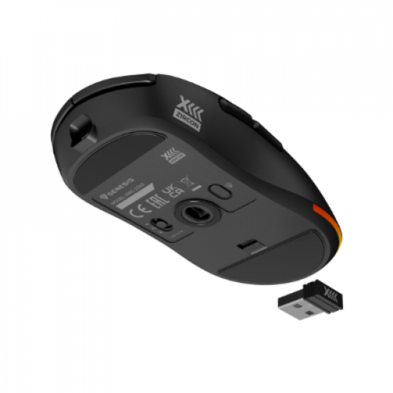 Genesis Zircon XIII Custom | Wireless | Gaming Mouse | 2.4 GHz, USB | Black