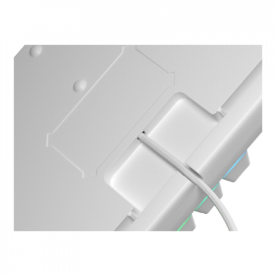 Genesis | THOR 303 | Mechanical Gaming Keyboard | Wired | US | White | USB-A | Outemu Peach Silent