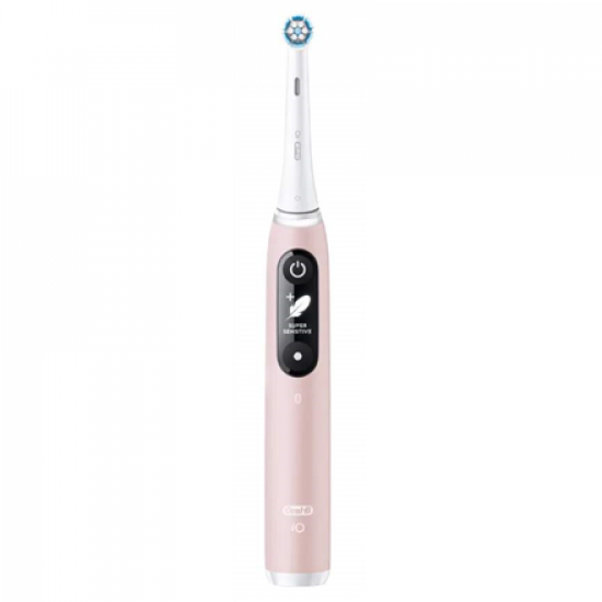 Oral-B Electric Toothbrush | iO Series 6 | Rechargeable | For adults | Number of brush heads included 1 | Number of teeth brushing modes 5 | Pink