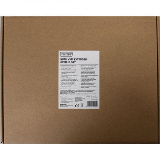 SALE OUT. DIGITUS HDMI KVM Extender over IP, Set, DEMO | SALE OUT. | Digitus | HDMI KVM Extender over IP, Set | DS-55202 | DEMO