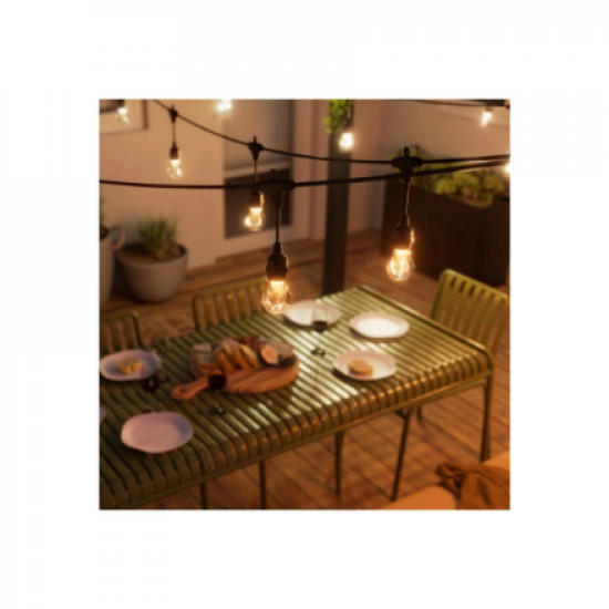 Nanoleaf Essentials Matter Smart Multicolour Outdoor String Lights Expansion 15m | 16M+