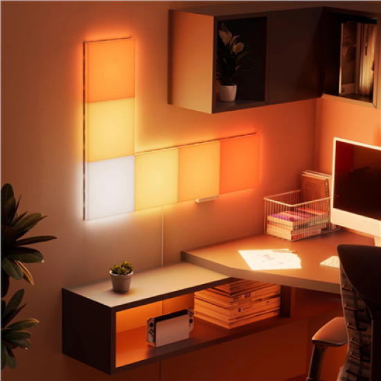 Nanoleaf Blocks Big Squares Starter Kit (6 Panels) | 16M+ colours