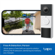TP-LINK | Video Doorbell Camera | Tapo D210 | 3 MP | 1.18mm/F1.8 | IP65 | H.264 | Micro SD, Max. 512