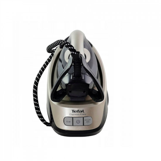TEFAL Steam Station | SV6140 Express Easy | 2200 W | 1.7 L | 6 bar | Auto power off | Vertical steam function | Calc-clean function | Black/Steel Grey