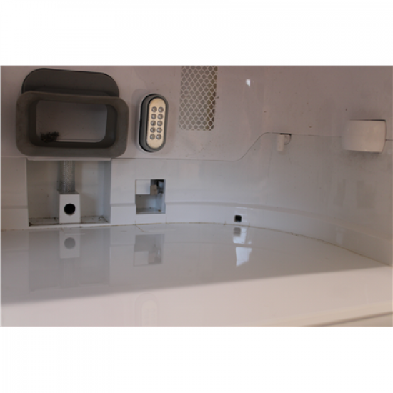 SALE OUT. Midea V12 Robot Vacuum Cleaner, White | Midea | Robot Vacuum Cleaner | V12 | Wet&Dry | 5200 mAh | Dust capacity 3 L | 5000 Pa | White | Battery warranty 20 month(s) | DAMAGED PACKAGING AND PAINT, MISSING INNER PACKAGING, SCRATCHED, DIRTY | 24 mo