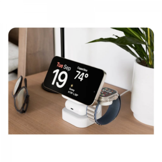 Hyper Hyperjuice Qi2 3-in-1 Magnetic Charging Stand