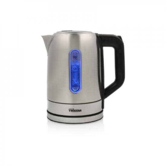 Tristar Kettle | WK-1344 | Electric | 2200 W | 1.7 L | Stainless steel | 360° rotational base | Silver