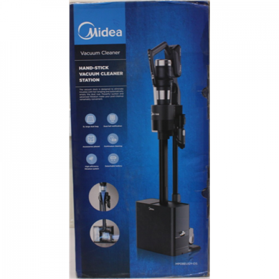 SALE OUT. | Midea | Vacuum Cleaner | P8 Plus MP08EUGY-DS | Handstick 2in1 | 350 W | 25.9 V | Operating time (max) 60 min | Black | Warranty 24 month(s) | DAMAGED PACKAGING, MISSING MANUAL AND FILTER, DIRTY, SCRATCHED