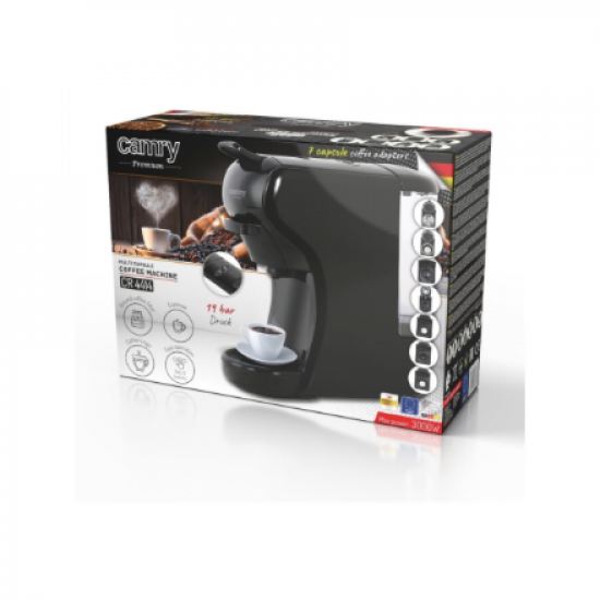 Camry Multi-capsule espresso machine | CR 4414bb | Pump pressure 19 bar | Capsule | 1450 W | Black