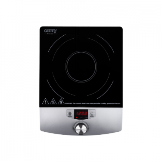 Camry Cooker Induction | CR 6515 | Number of burners/cooking zones 1 | Black/Silver | Induction