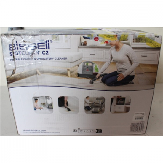 SALE OUT. | Bissell | Carpet and Upholstery Cleaner | 20671 SpotClean C2 | Corded operating | 340 W | Titanium/Silver Gray/Cha Cha Lime | Warranty 23 month(s) | DAMAGED PACKAGING