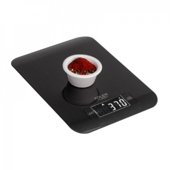 Adler Kitchen Scale | AD 3183b | Graduation 1 g | Black