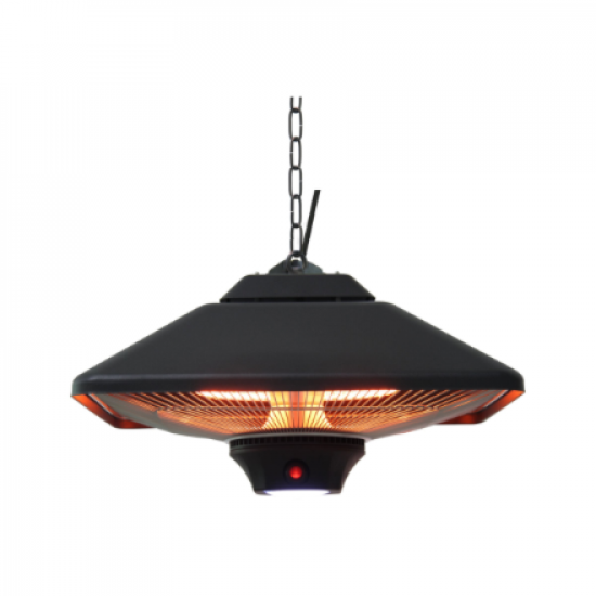 TunaBone Electric Ceiling Patio Heater | TB2088-01 | Patio heater | 2000 W | Number of power levels 3 | Black | IP24