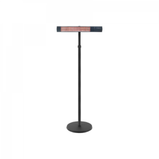 TunaBone Electric Standing Patio Heater, Single carbon golden tube | TB2580ST-01 | Patio heater | 2500 W | Black