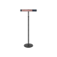 TunaBone Electric Standing Patio Heater, Single carbon golden tube | TB2580ST-01 | Patio heater | 2500 W | Black