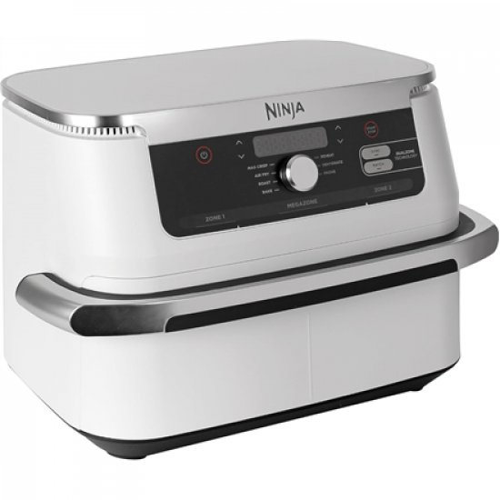 NINJA | Dual Air Fryer | Foodi FlexDrawer AF500EUWH | Capacity 10.4 L | DualZone | White