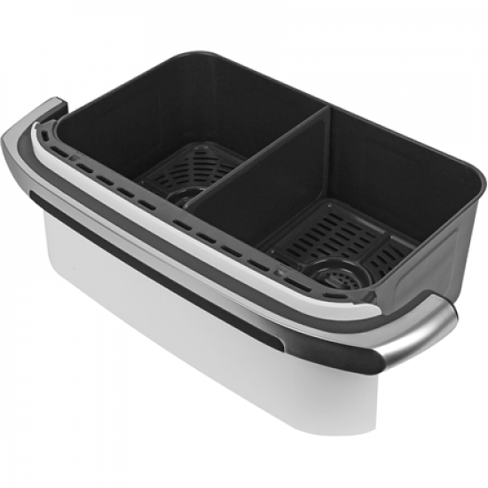 NINJA | Dual Air Fryer | Foodi FlexDrawer AF500EUWH | Capacity 10.4 L | DualZone | White