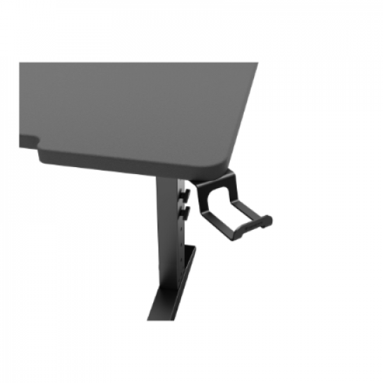 Genesis Gaming Desk | Holm 160 Modular Corner | Black/Anthracite