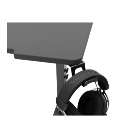 Genesis Gaming Desk | Holm 160 Modular Corner | Black/Anthracite