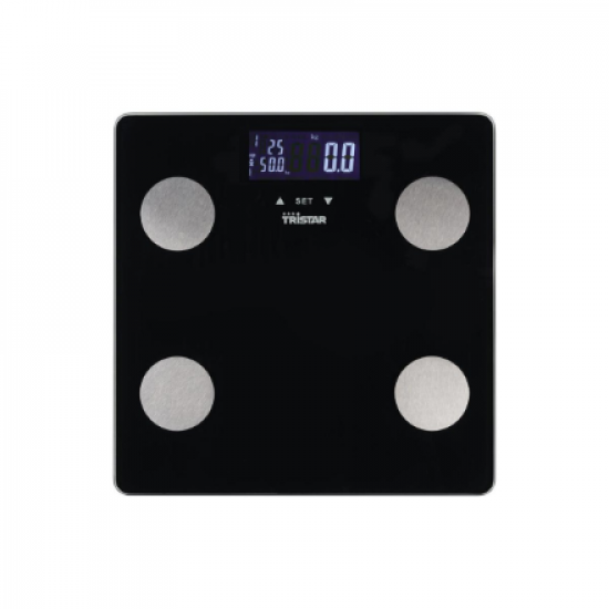 Tristar Personal Scale | WG-2442 | Maximum weight (capacity) 150 kg | Accuracy 100 g | Body Mass Index (BMI) measuring | Black