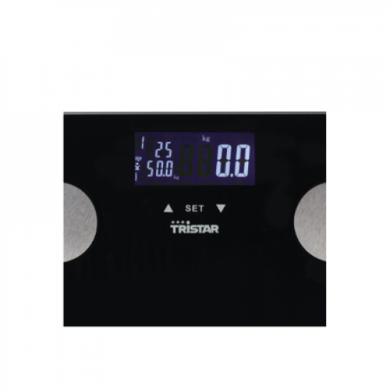 Tristar Personal Scale | WG-2442 | Maximum weight (capacity) 150 kg | Accuracy 100 g | Body Mass Index (BMI) measuring | Black