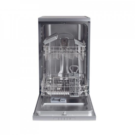 Candy Dishwasher | CDPH 2L1049S | Free standing | Width 45 cm | Number of place settings 10 | Number of programs 5 | Energy efficiency class E | Silver