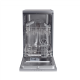 Candy Dishwasher | CDPH 2L1049S | Free standing | Width 45 cm | Number of place settings 10 | Number of programs 5 | Energy efficiency class E | Silver