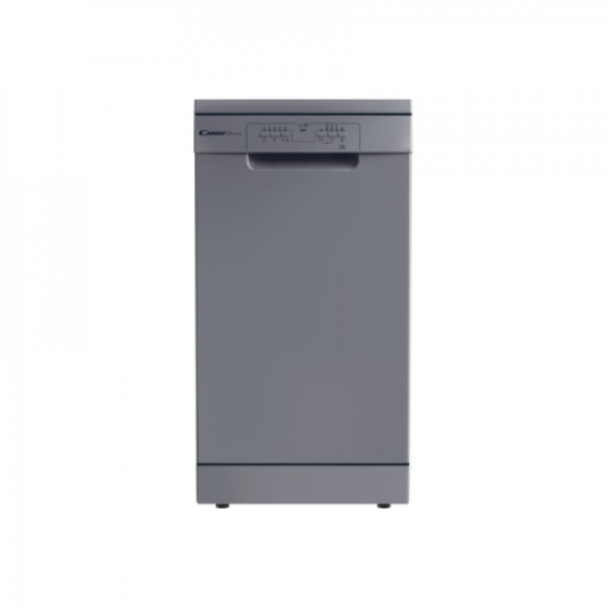 Candy Dishwasher | CDPH 2L1049S | Free standing | Width 45 cm | Number of place settings 10 | Number of programs 5 | Energy efficiency class E | Silver