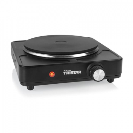 Tristar Table hob | KP-6151 | Number of burners/cooking zones 1 | Black | Electric